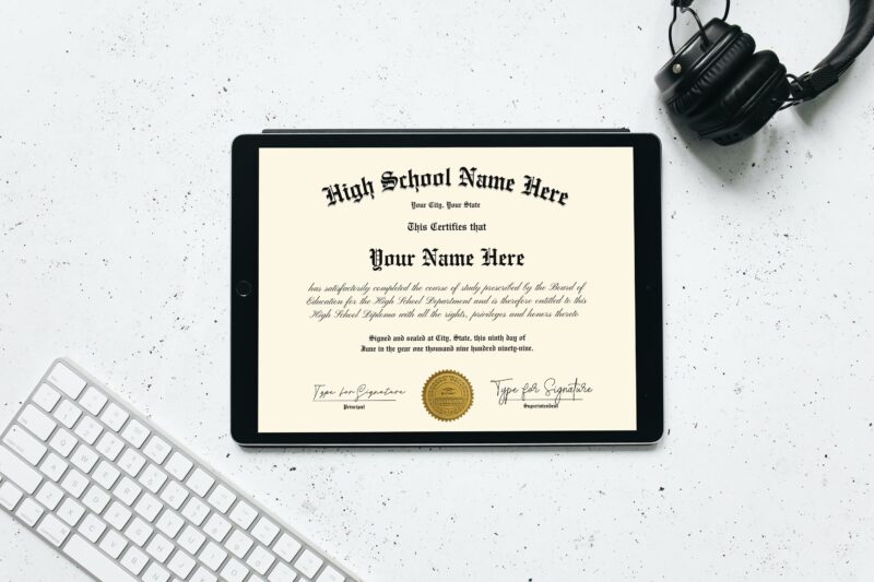 forged diploma