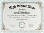 printable fake degree certificate
